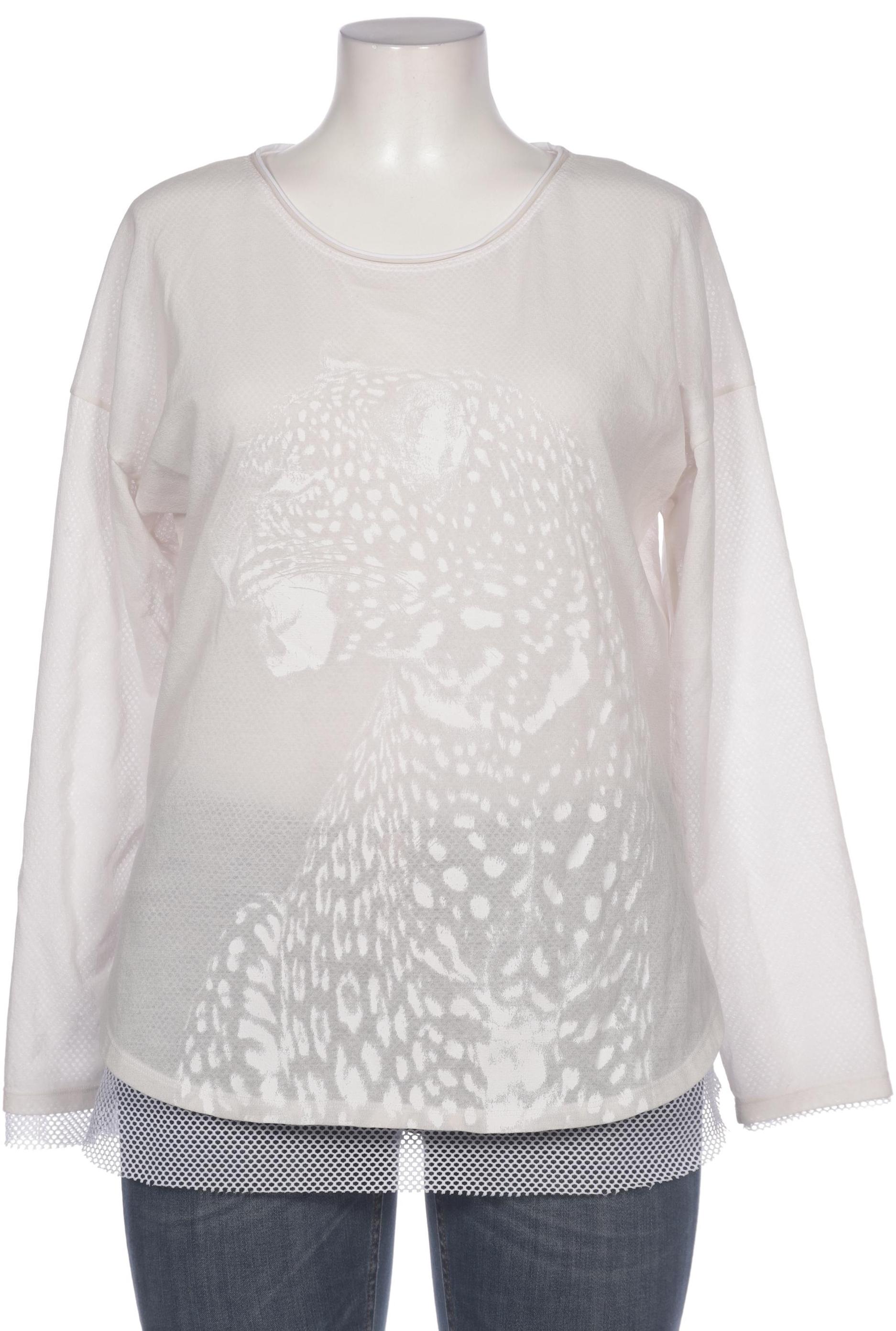 

Marc Cain Damen Langarmshirt, weiß, Gr. 42