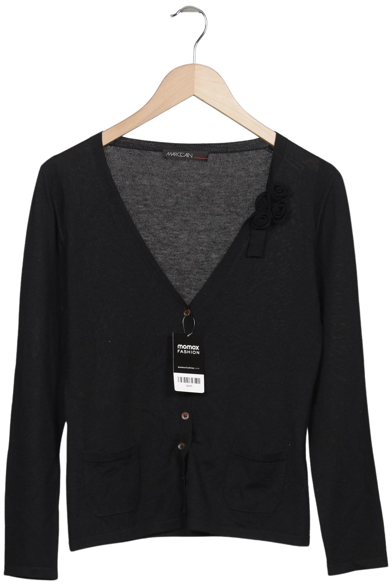 

Marc Cain Damen Strickjacke, schwarz, Gr. 38