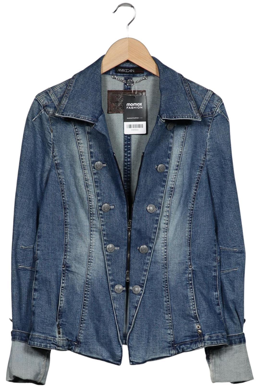 

Marc Cain Damen Jacke, blau, Gr. 40