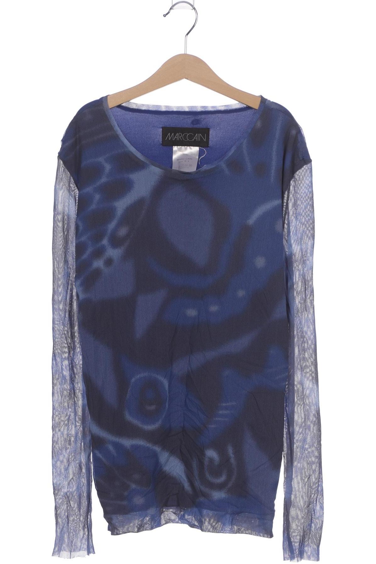 

Marc Cain Damen Langarmshirt, marineblau, Gr. 40