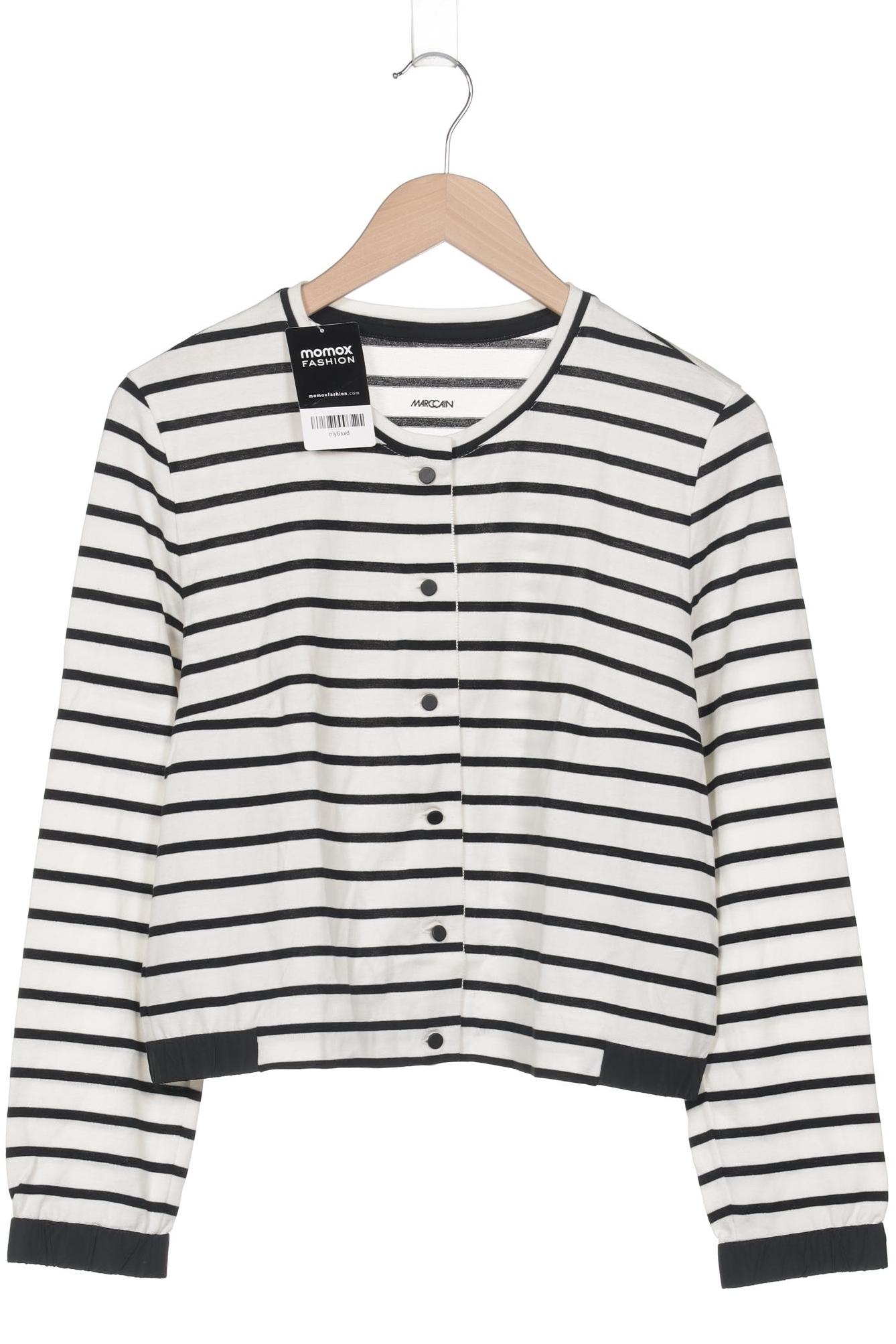 

Marc Cain Damen Strickjacke, weiß, Gr. 42