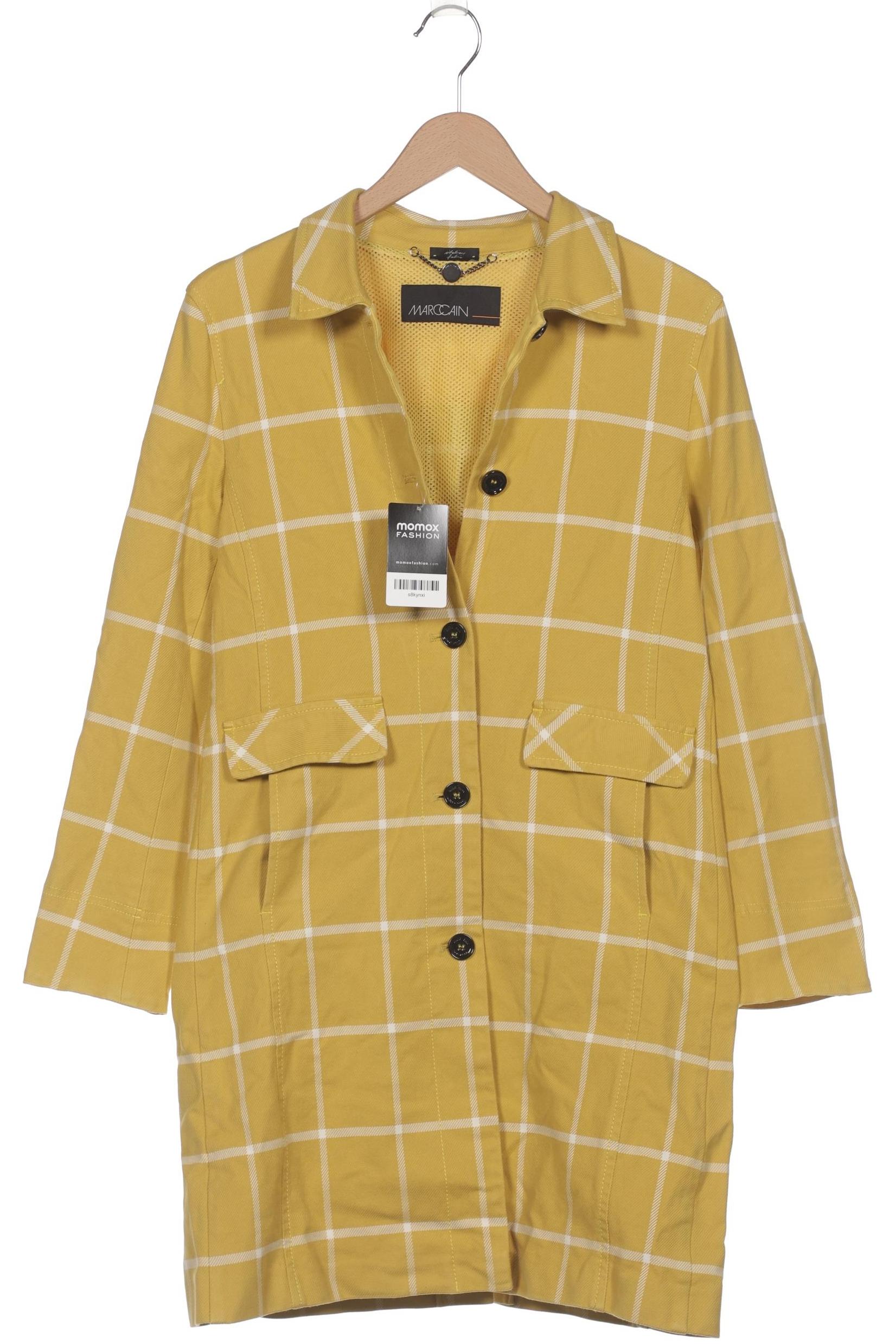 

Marc Cain Damen Mantel, gelb, Gr. 38