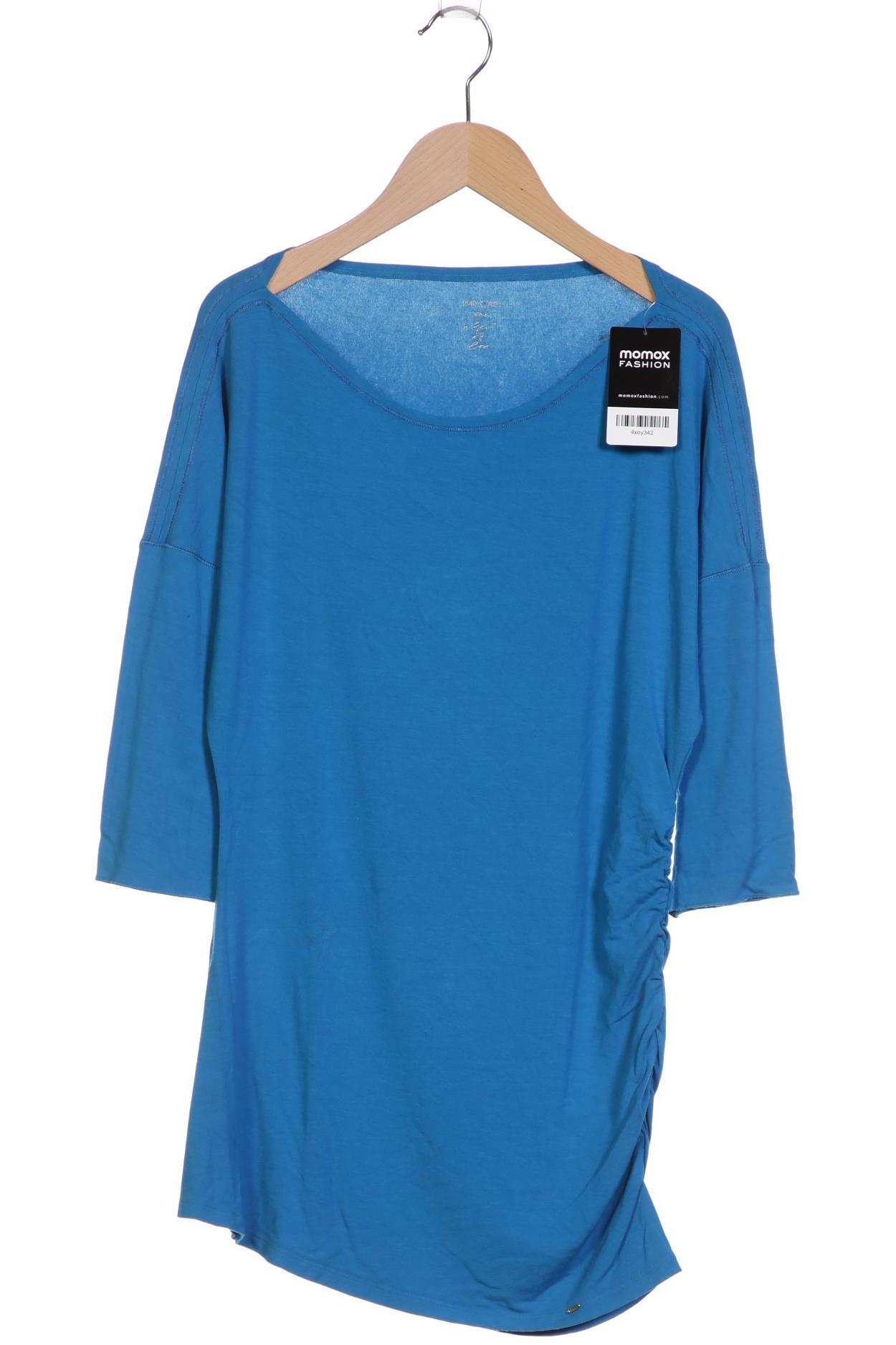 

Marc Cain Damen Langarmshirt, blau, Gr. 32