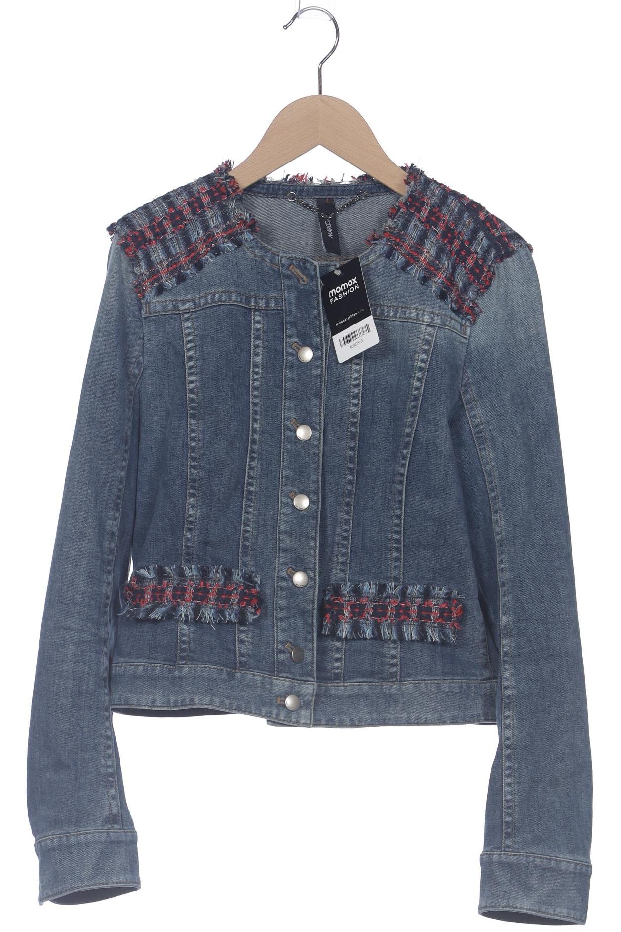 

Marc Cain Damen Jacke, blau, Gr. 38