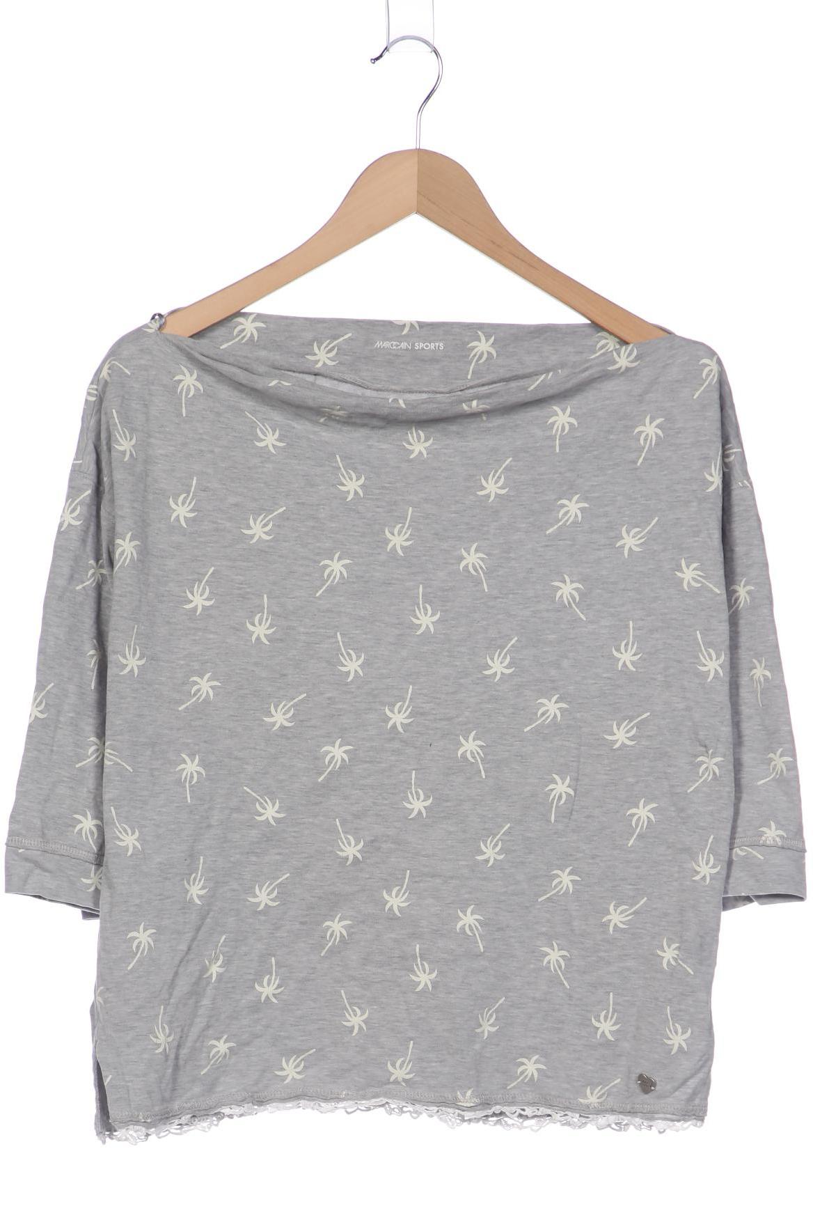

Marc Cain Damen Langarmshirt, grau, Gr. 40