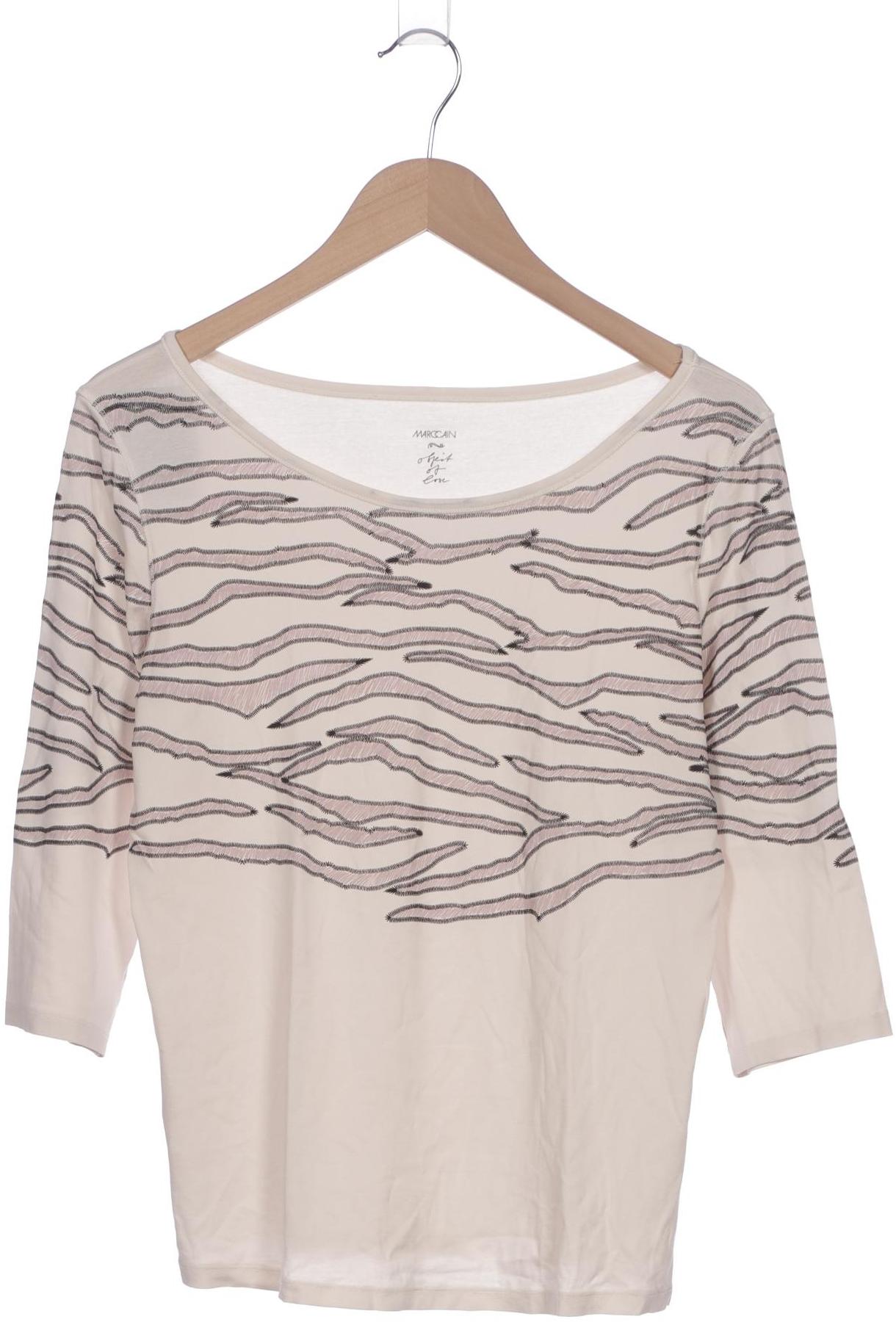 

Marc Cain Damen Langarmshirt, cremeweiß, Gr. 38