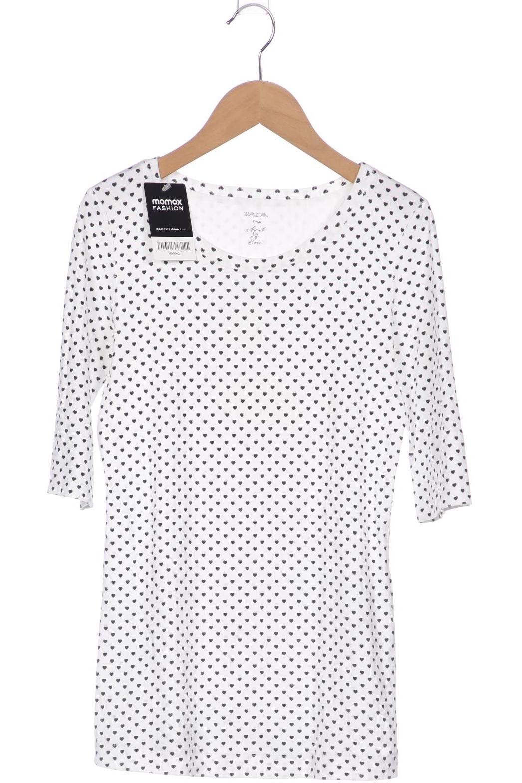 

Marc Cain Damen Langarmshirt, weiß, Gr. 38