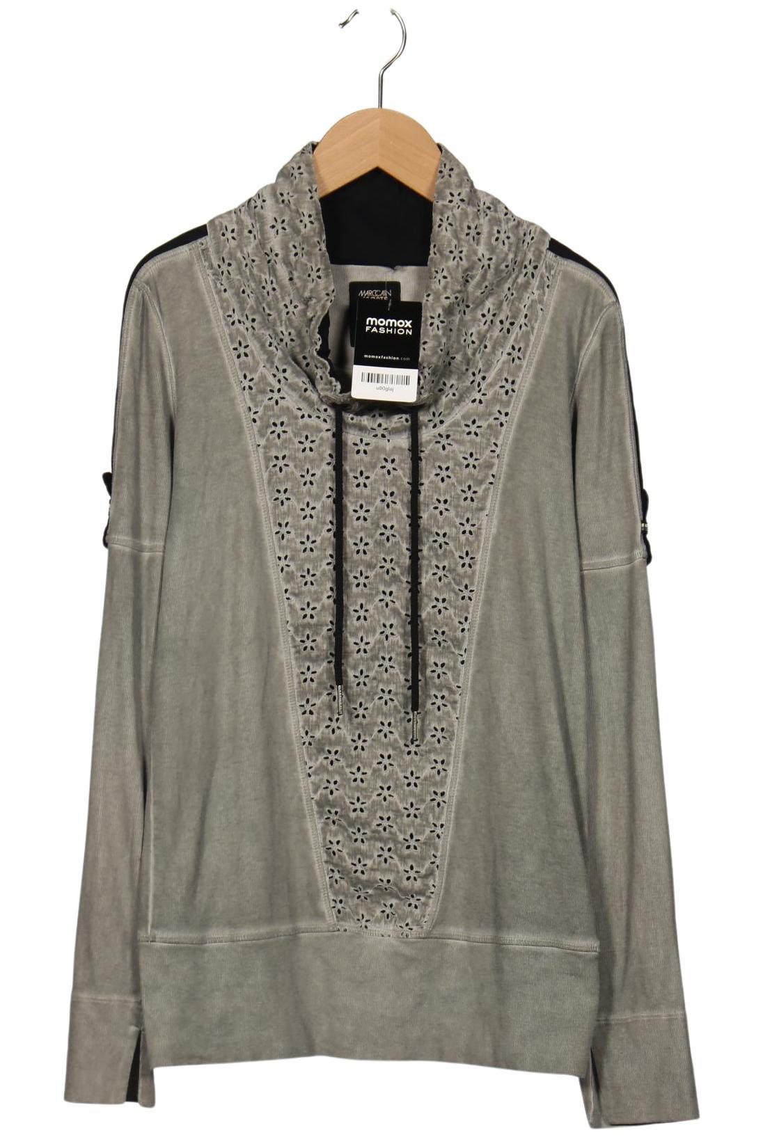

Marc Cain Damen Langarmshirt, grau, Gr. 36