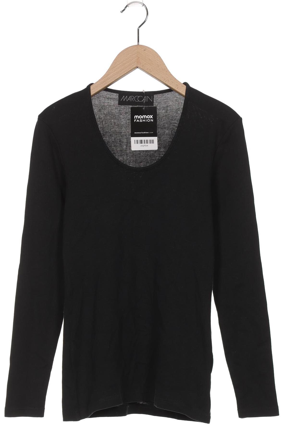 

Marc Cain Damen Langarmshirt, schwarz, Gr. 38