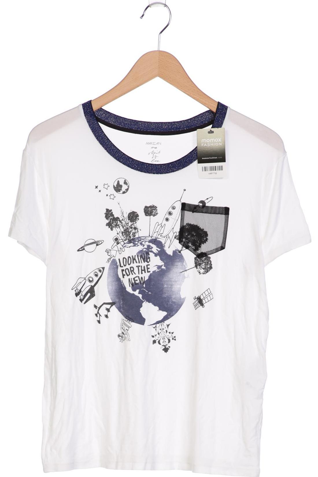 

Marc Cain Damen T-Shirt, weiß, Gr. 38