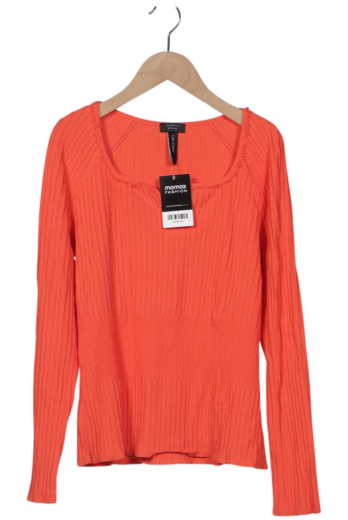 

Marc Cain Damen Langarmshirt, orange, Gr. 38