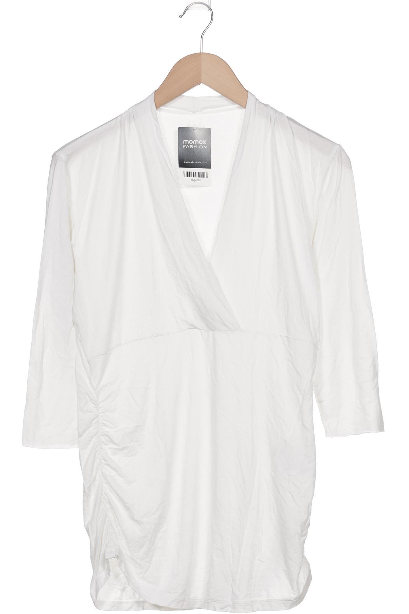 

Marc Cain Damen Langarmshirt, weiß, Gr. 40
