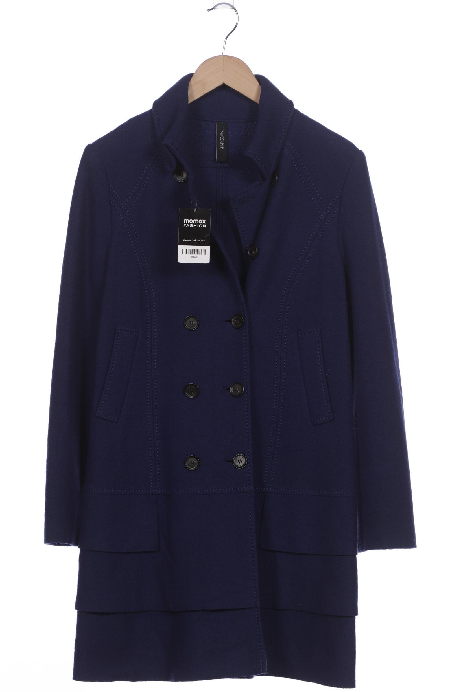 

Marc Cain Damen Mantel, blau, Gr. 38