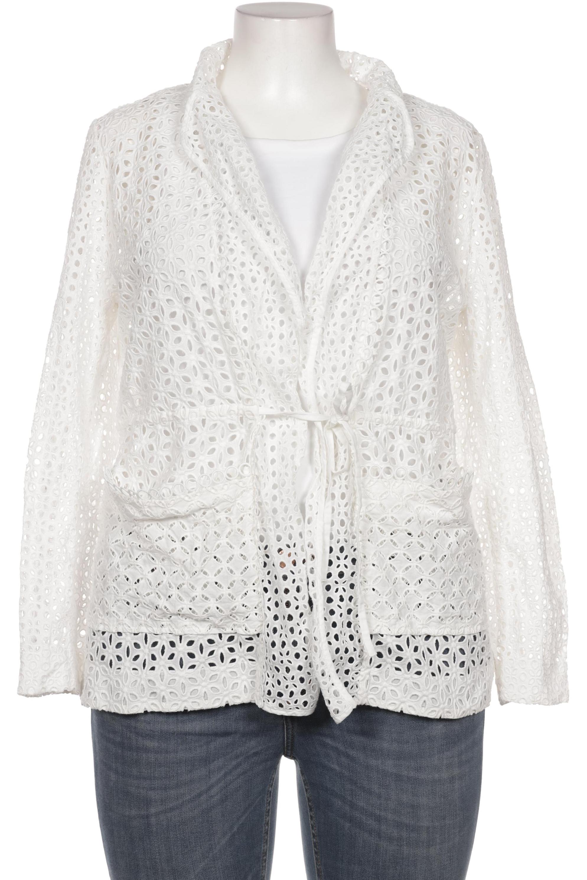 

Marc Cain Damen Strickjacke, weiß, Gr. 44