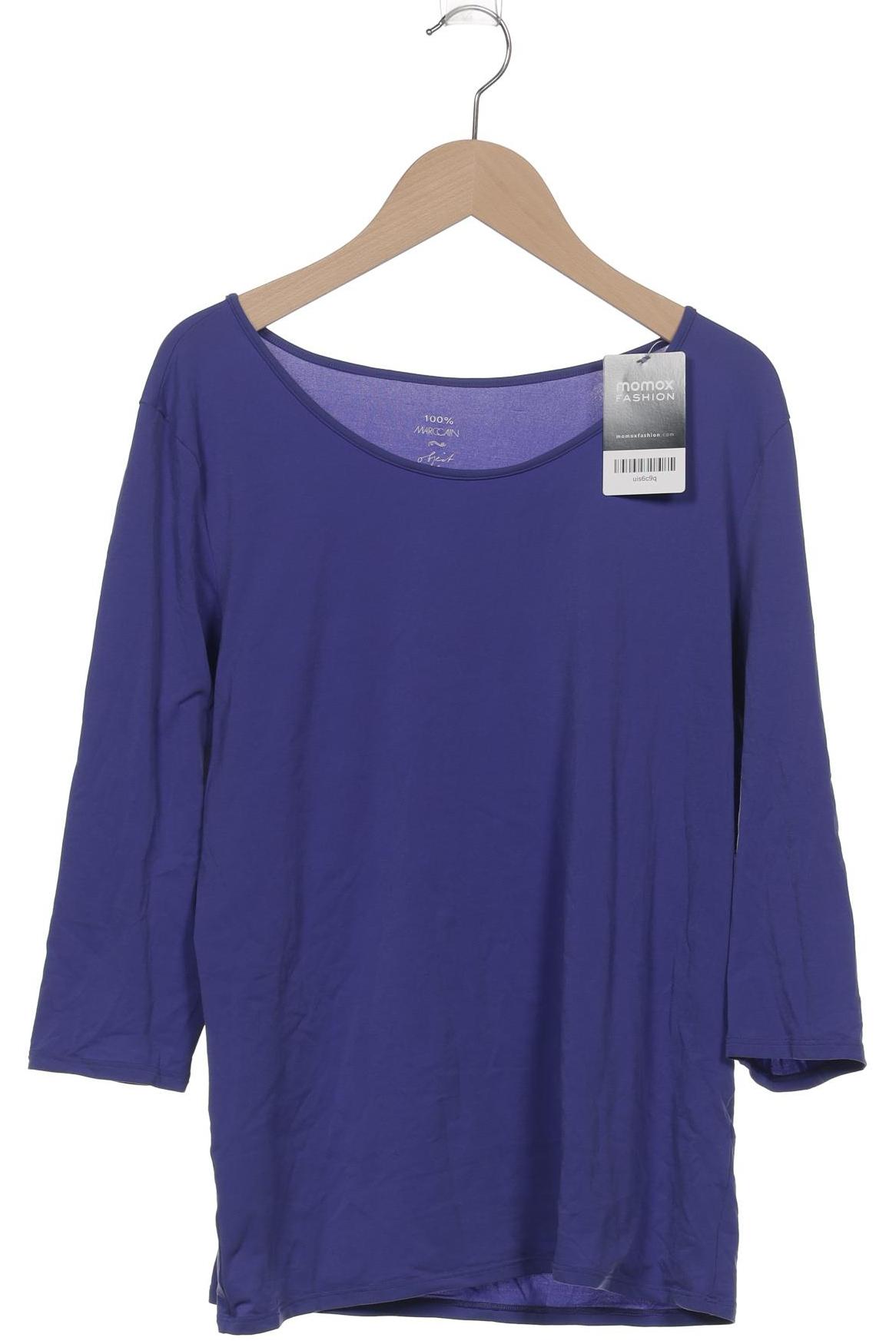 

Marc Cain Damen Langarmshirt, blau, Gr. 42