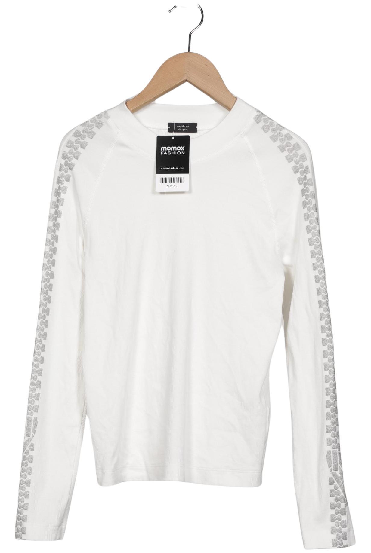 

Marc Cain Damen Langarmshirt, weiß, Gr. 36