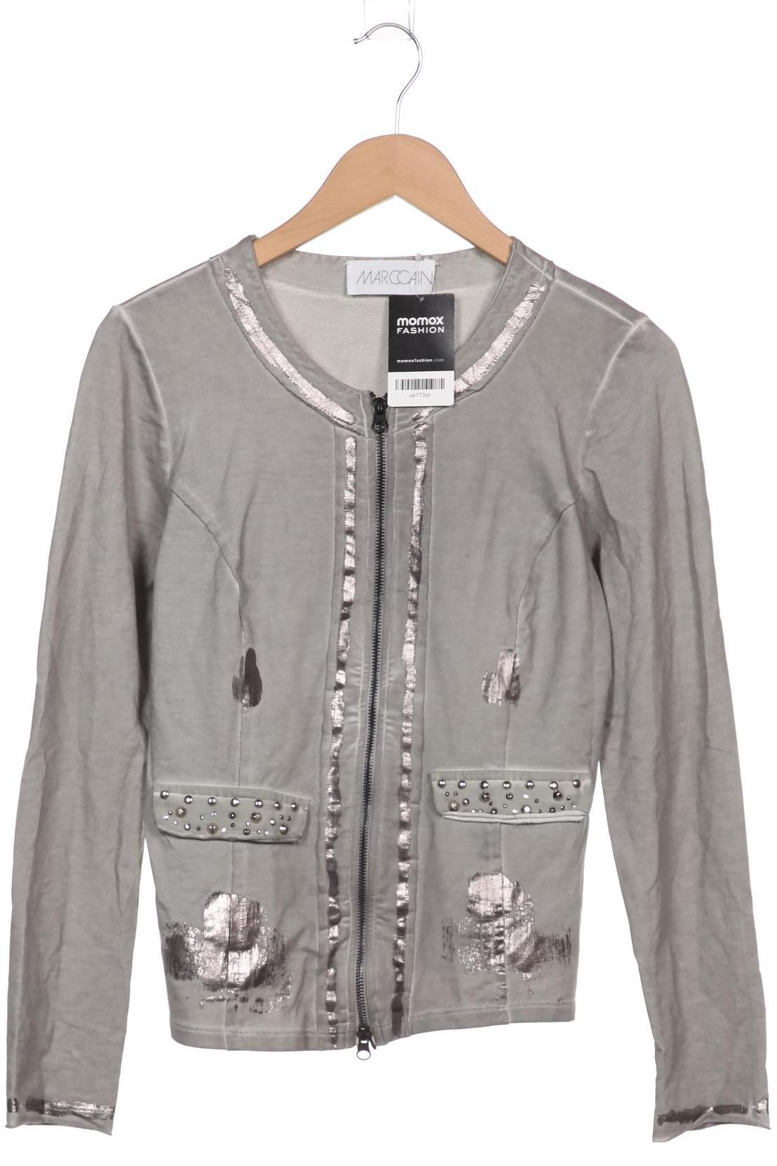 

Marc Cain Damen Strickjacke, grau, Gr. 38
