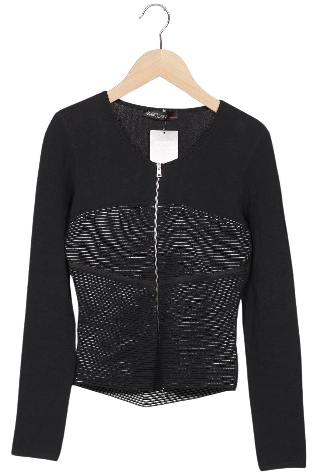 

Marc Cain Damen Strickjacke, schwarz, Gr. 34