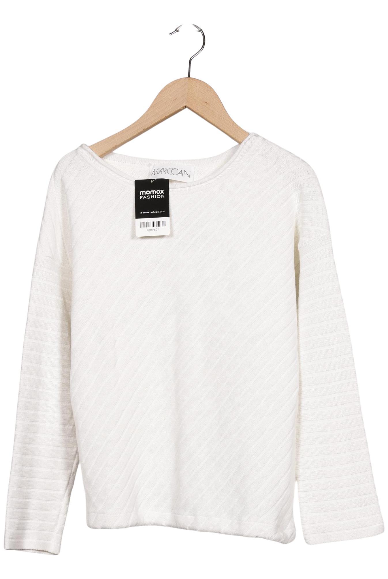 

Marc Cain Damen Pullover, weiß, Gr. 36