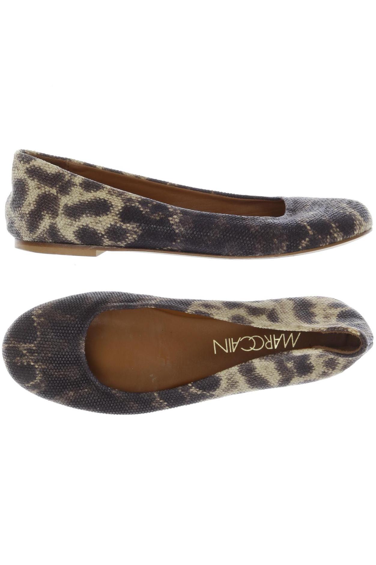 

Marc Cain Damen Ballerinas, braun, Gr. 36