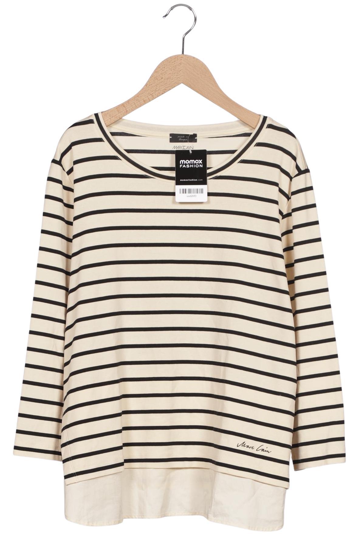 

Marc Cain Damen Langarmshirt, beige, Gr. 38