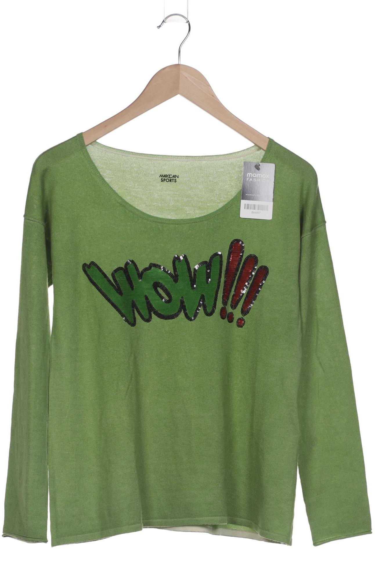 

Marc Cain Damen Pullover, grün, Gr. 34