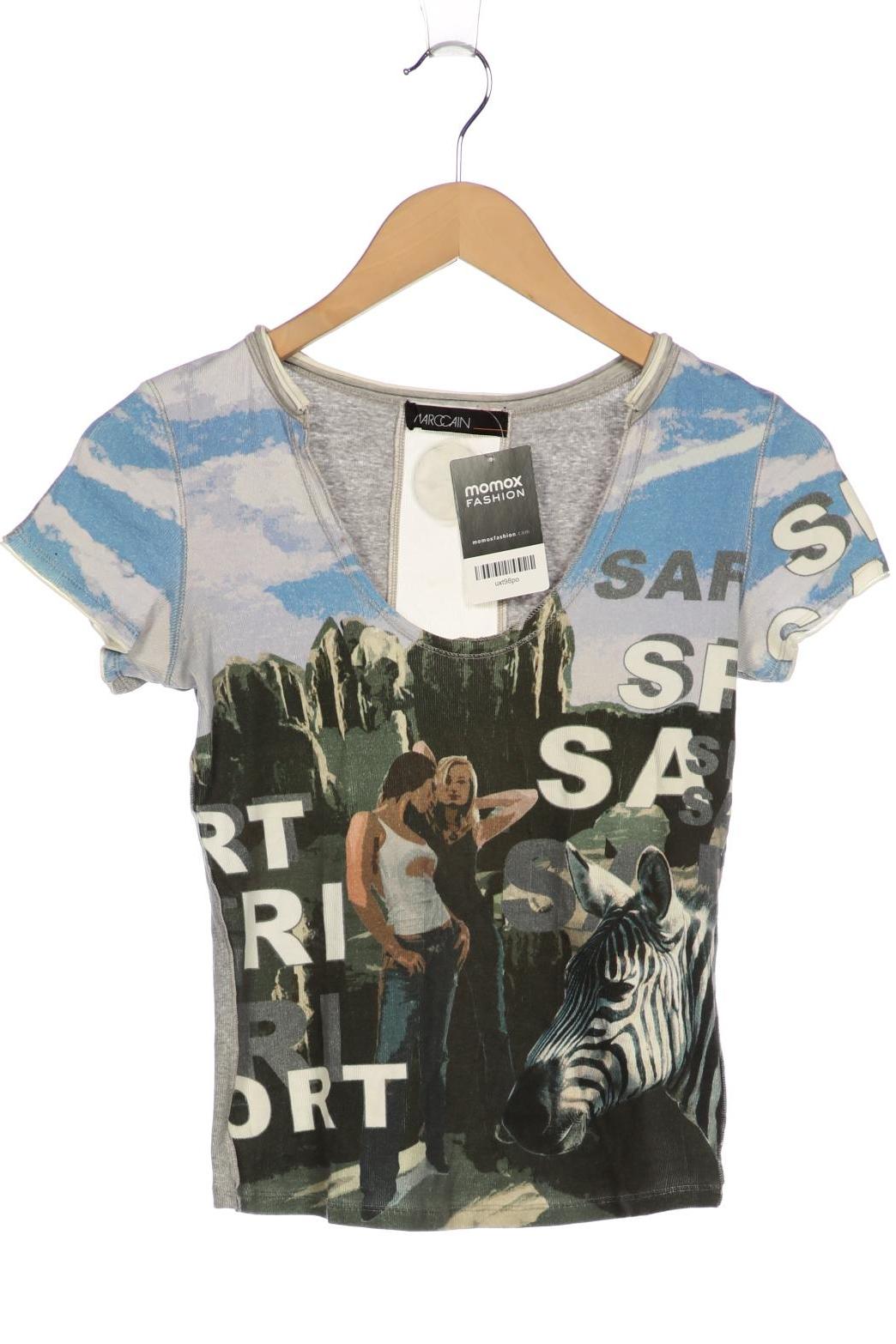 

Marc Cain Damen T-Shirt, mehrfarbig, Gr. 34