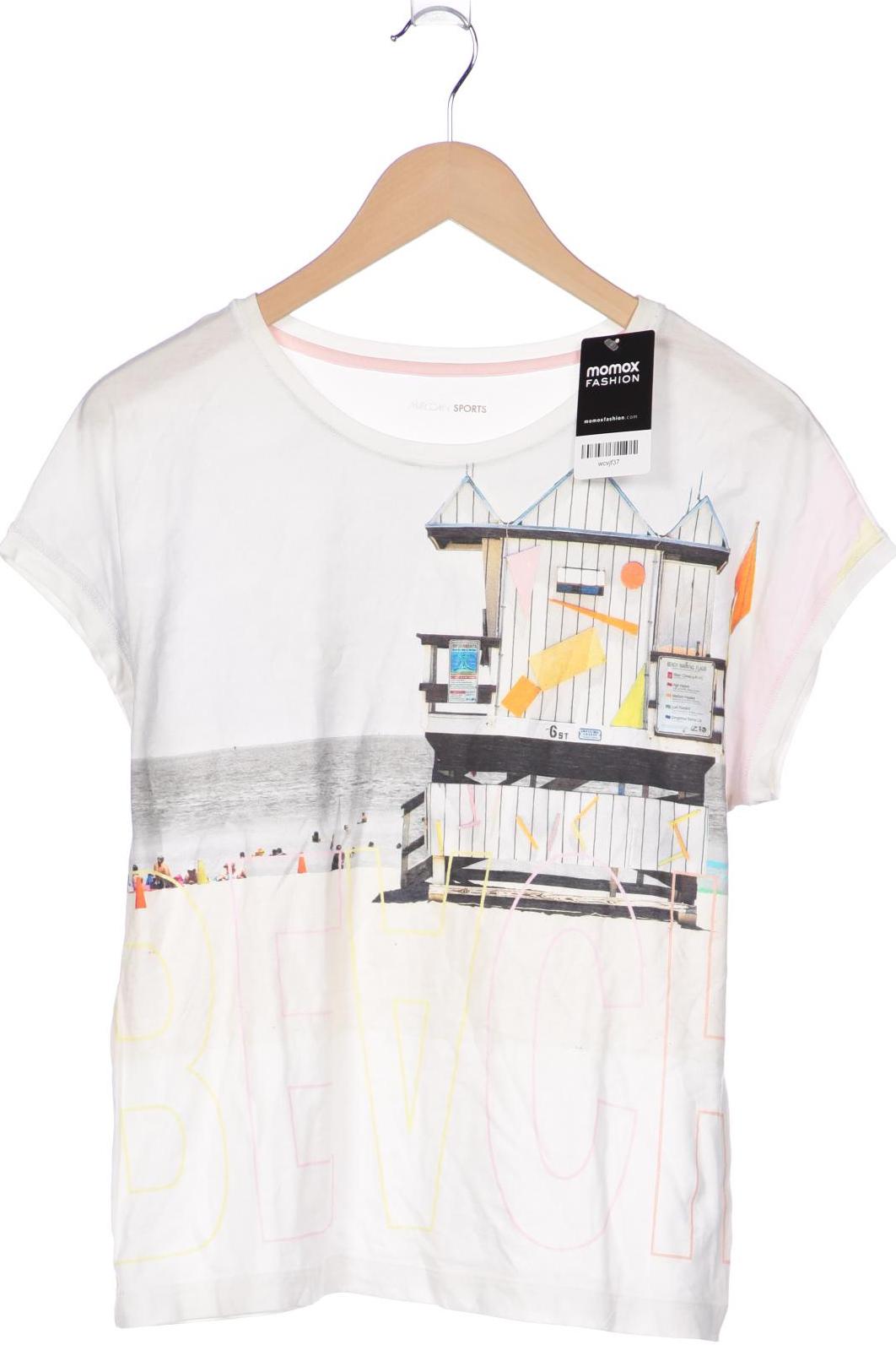 

Marc Cain Damen T-Shirt, weiß, Gr. 44