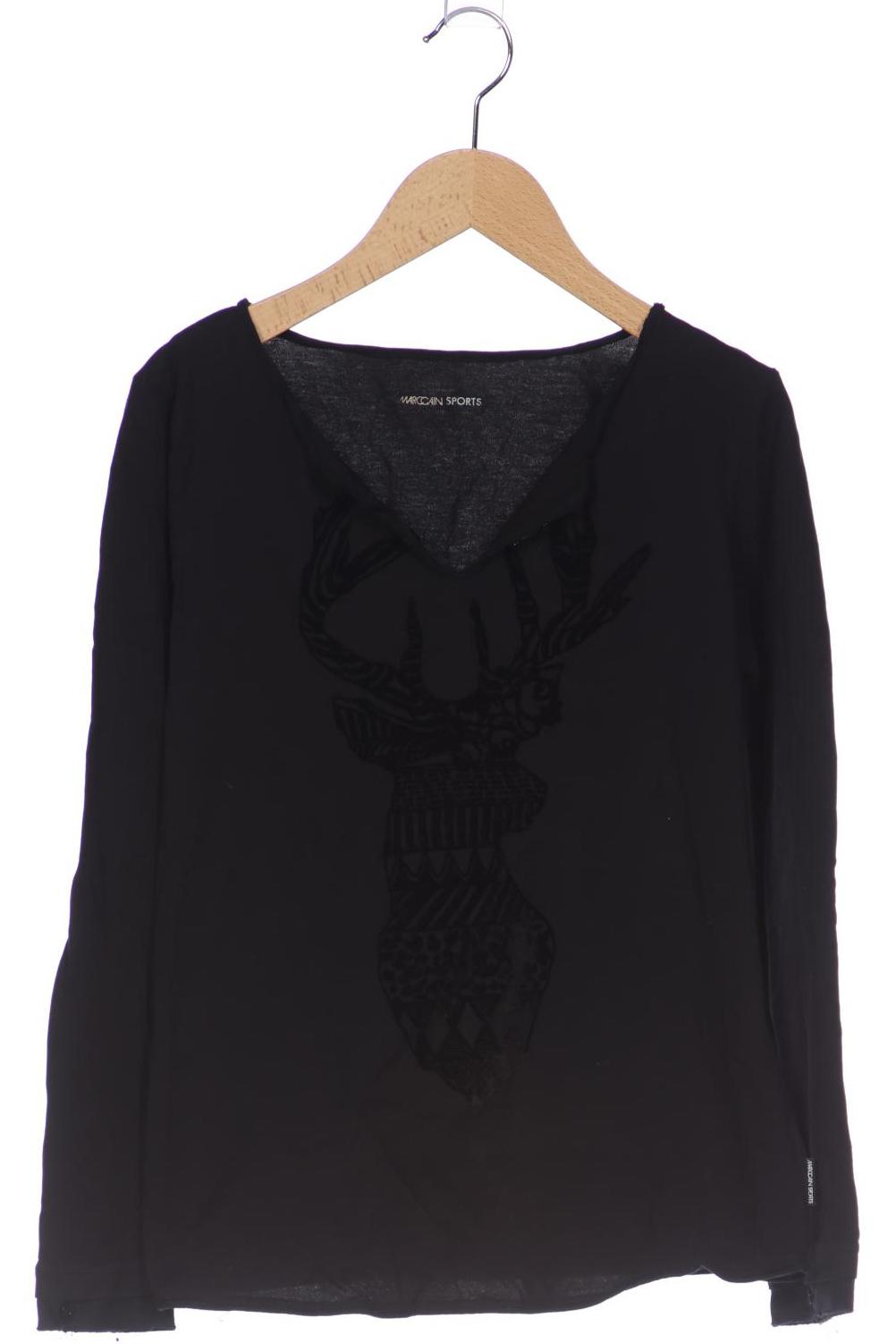

Marc Cain Damen Langarmshirt, schwarz, Gr. 36