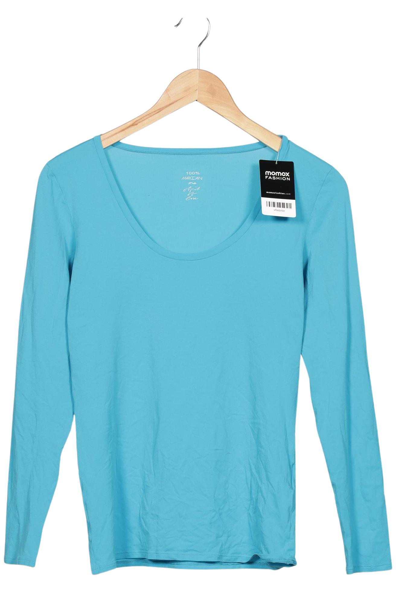 

Marc Cain Damen Langarmshirt, hellblau, Gr. 36