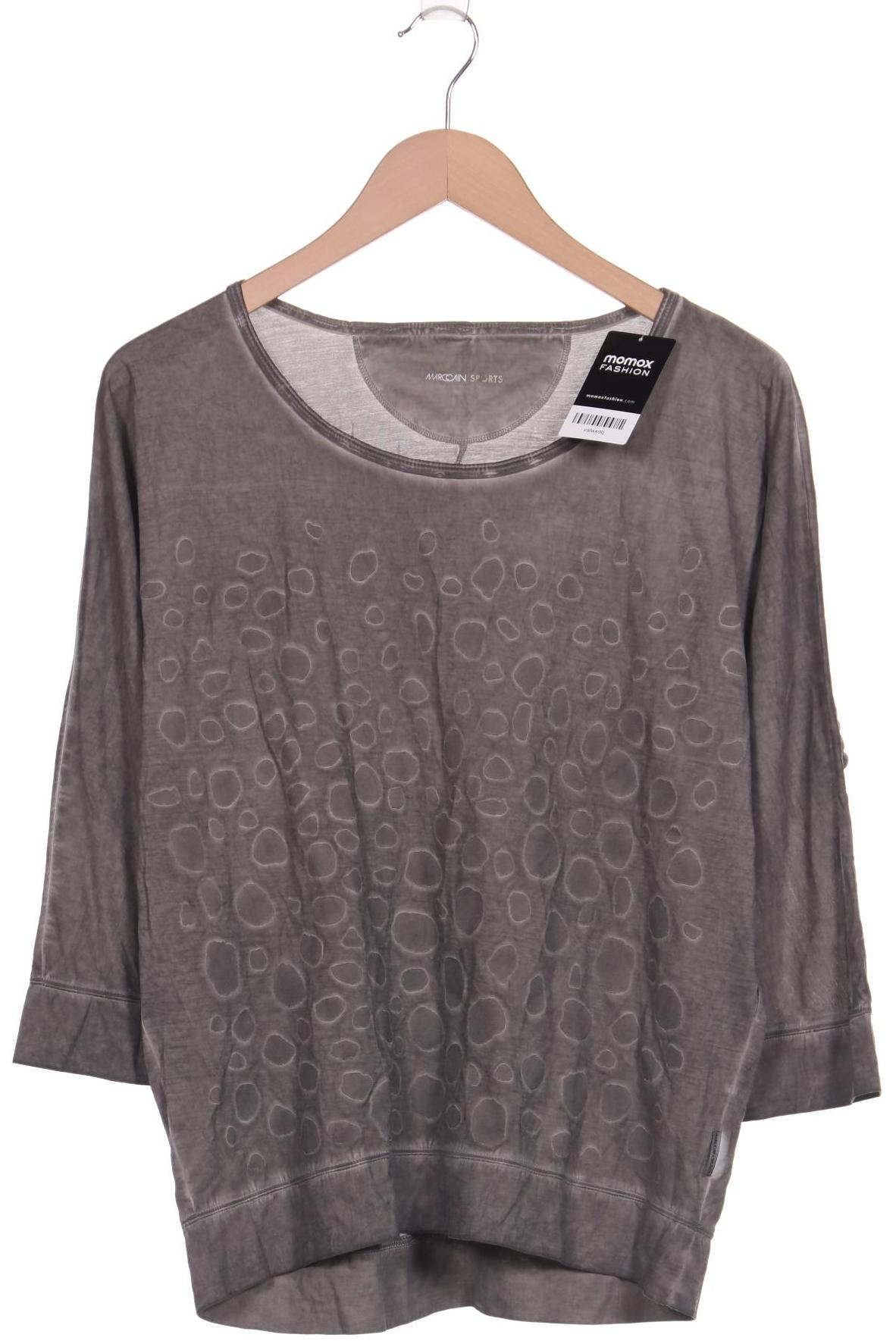 

Marc Cain Damen Langarmshirt, grau, Gr. 36