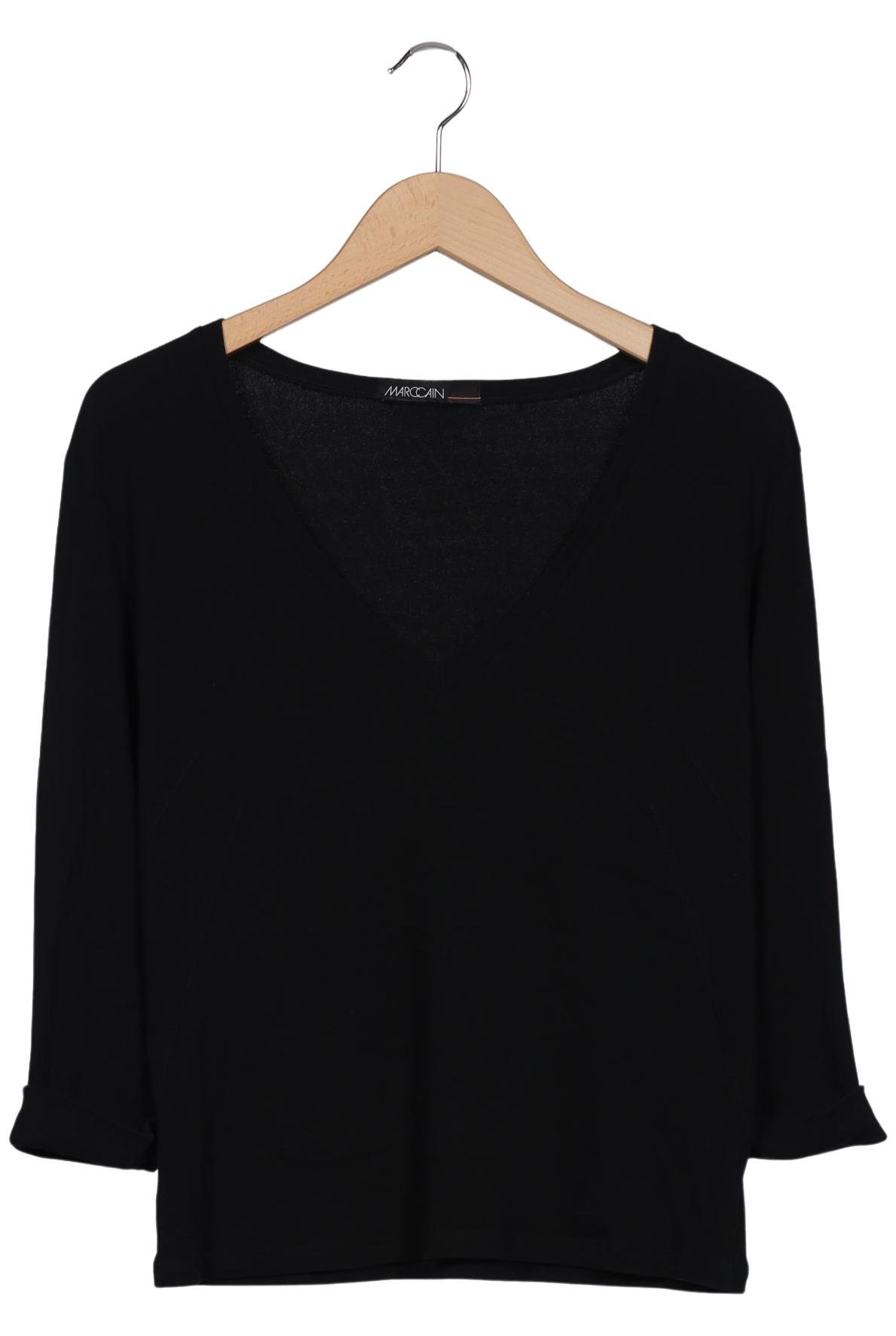 

Marc Cain Damen Langarmshirt, schwarz, Gr. 38