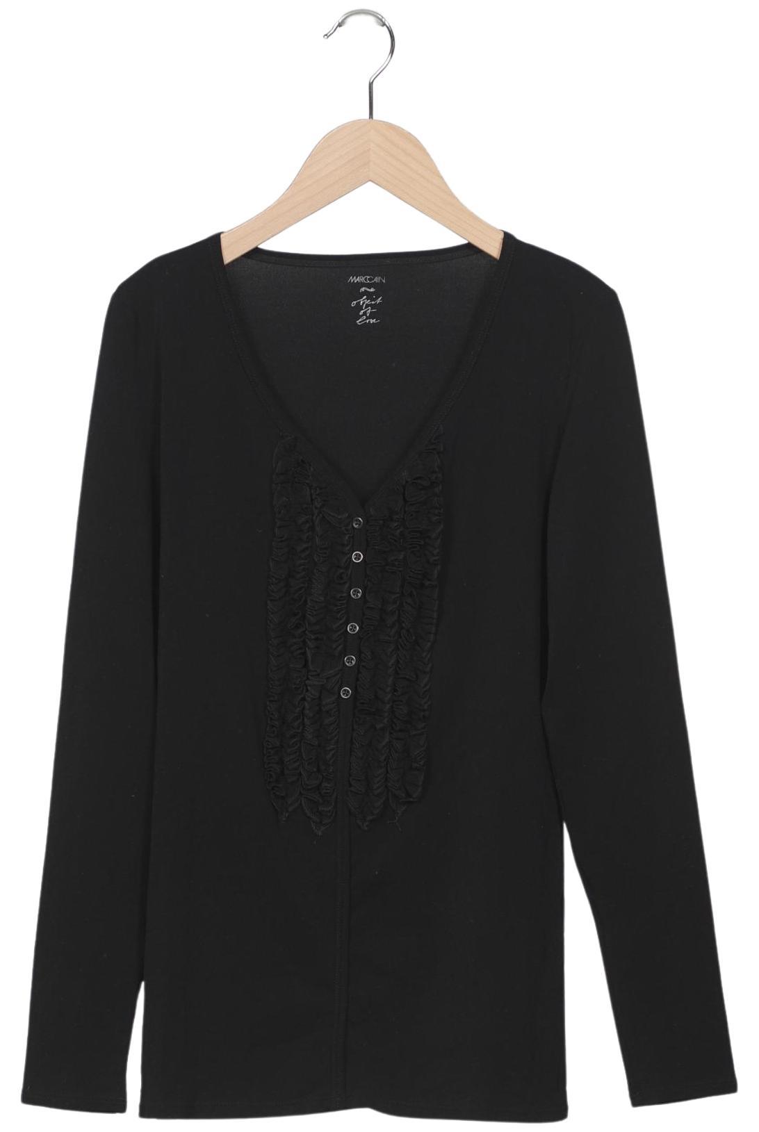 

Marc Cain Damen Langarmshirt, schwarz, Gr. 32