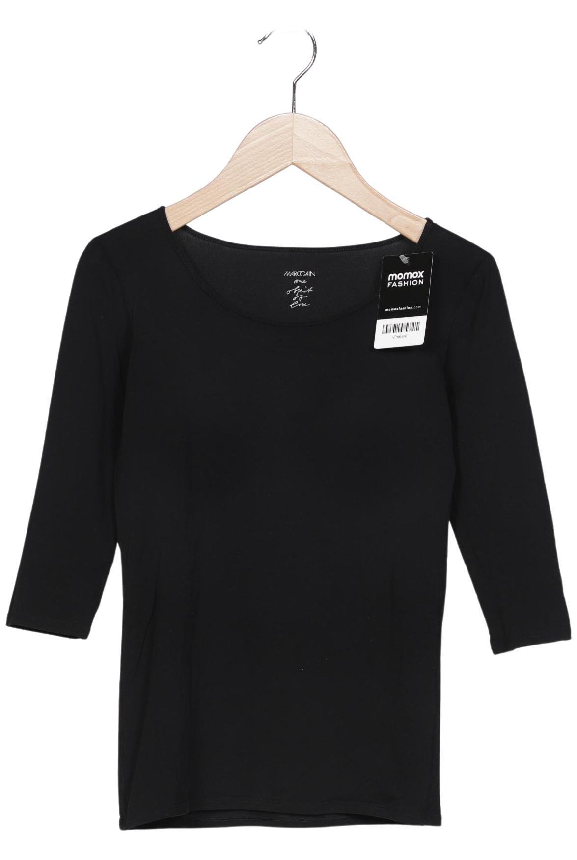 

Marc Cain Damen Langarmshirt, schwarz, Gr. 32