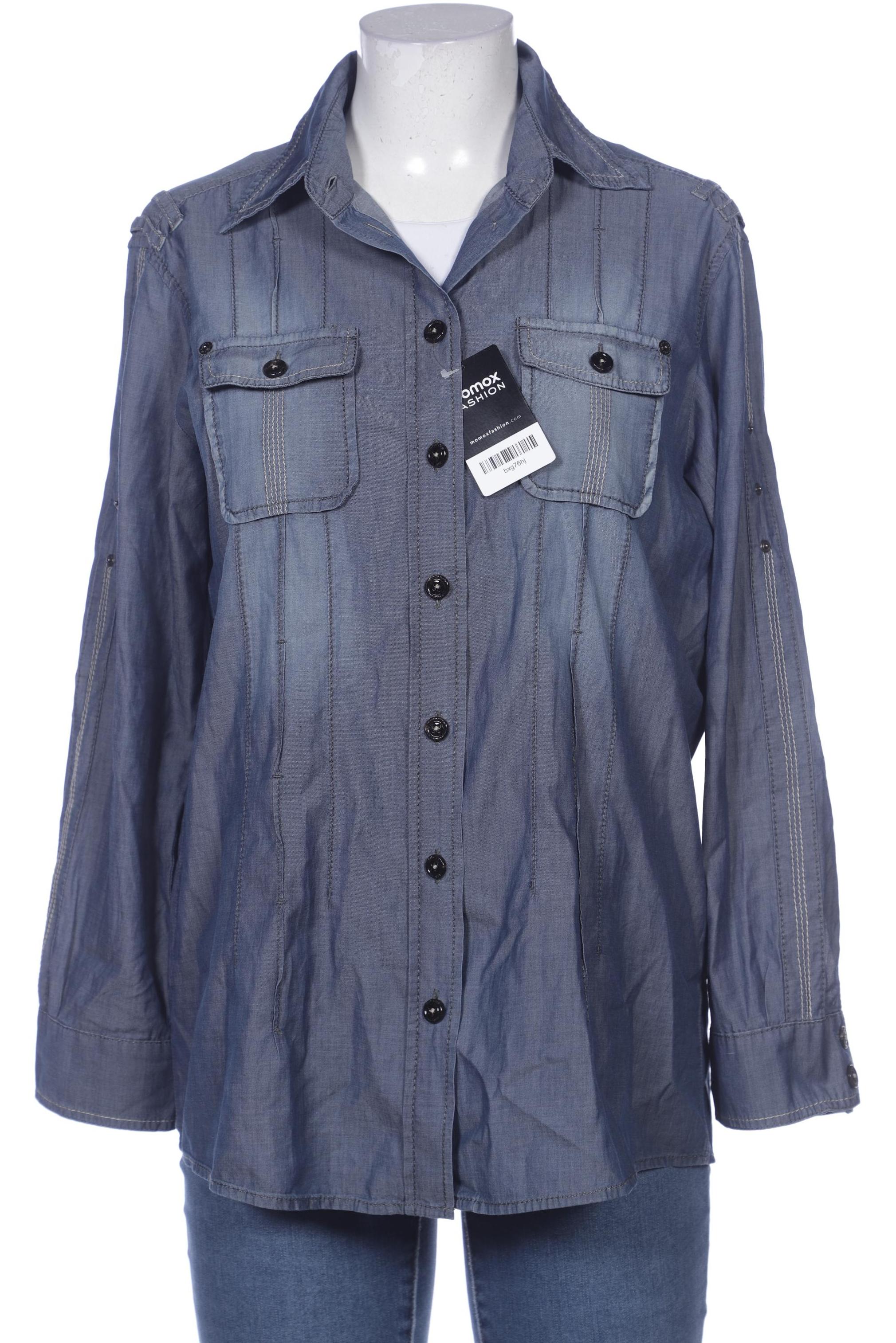 

Marc Cain Damen Bluse, blau, Gr. 42