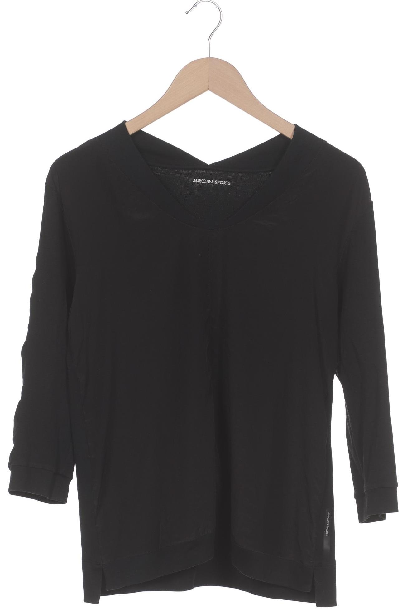 

Marc Cain Damen Langarmshirt, schwarz, Gr. 38