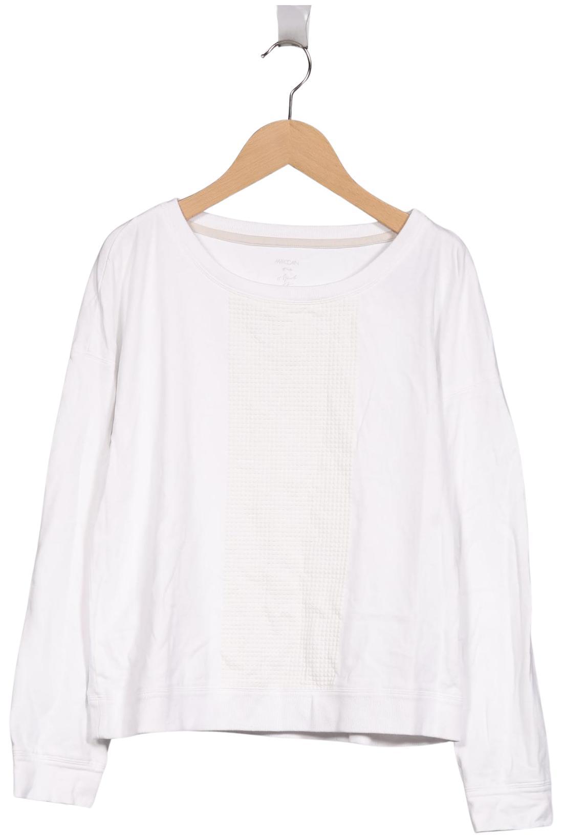 

Marc Cain Damen Langarmshirt, weiß, Gr. 40