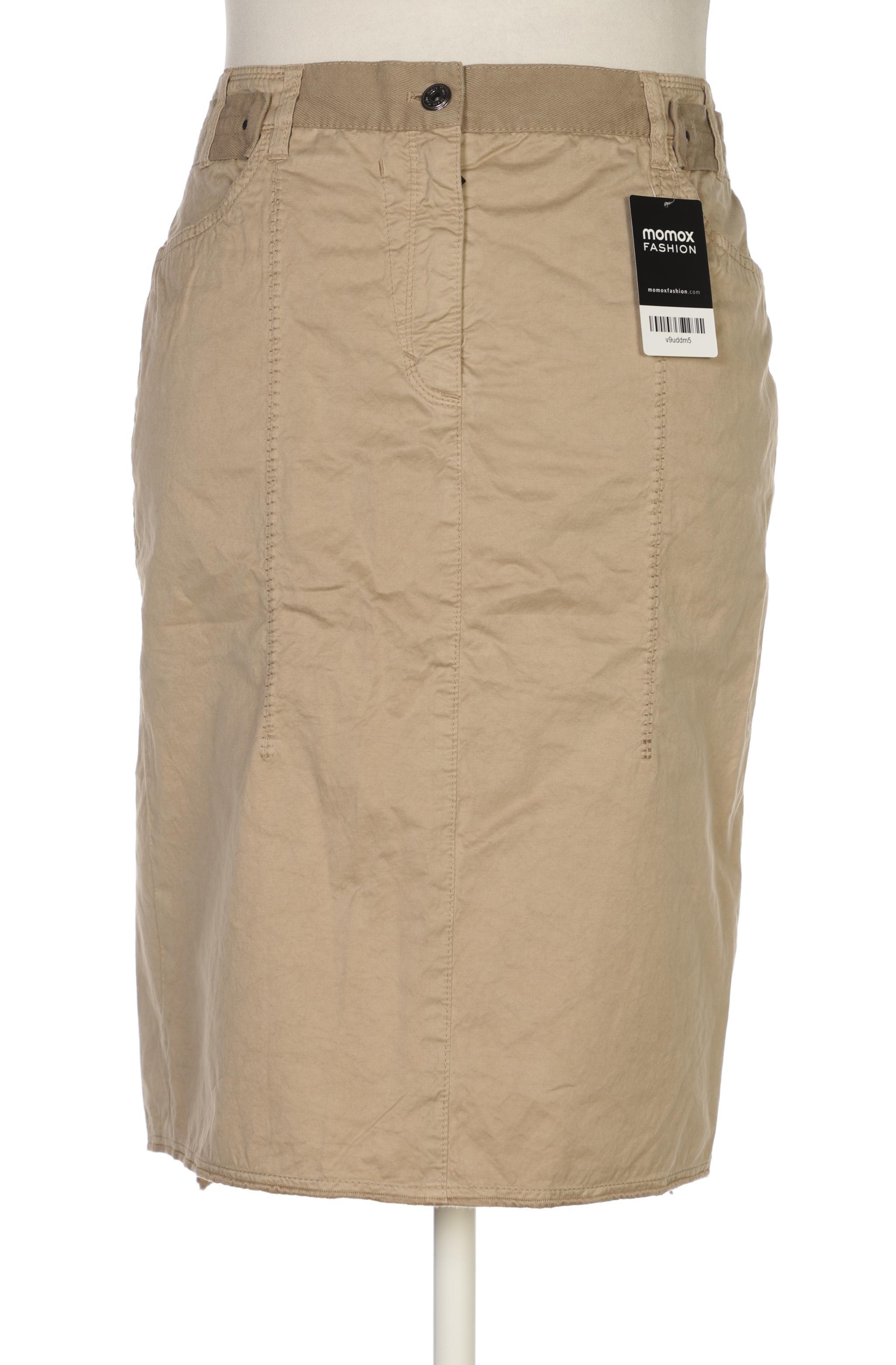 

Marc Cain Damen Rock, beige, Gr. 42