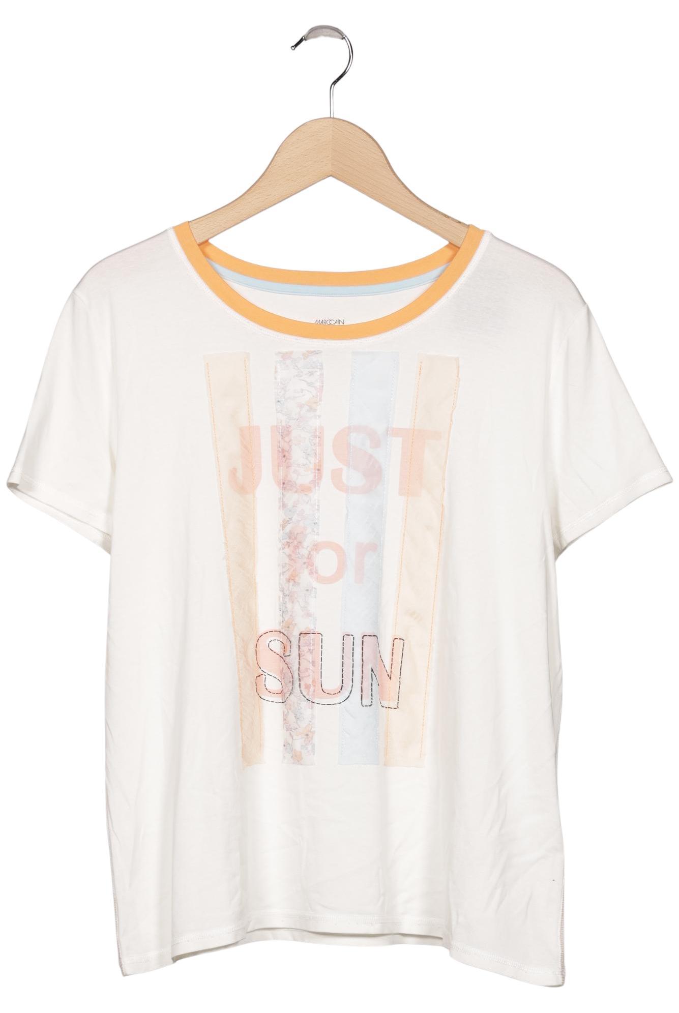 

Marc Cain Damen T-Shirt, weiß, Gr. 44