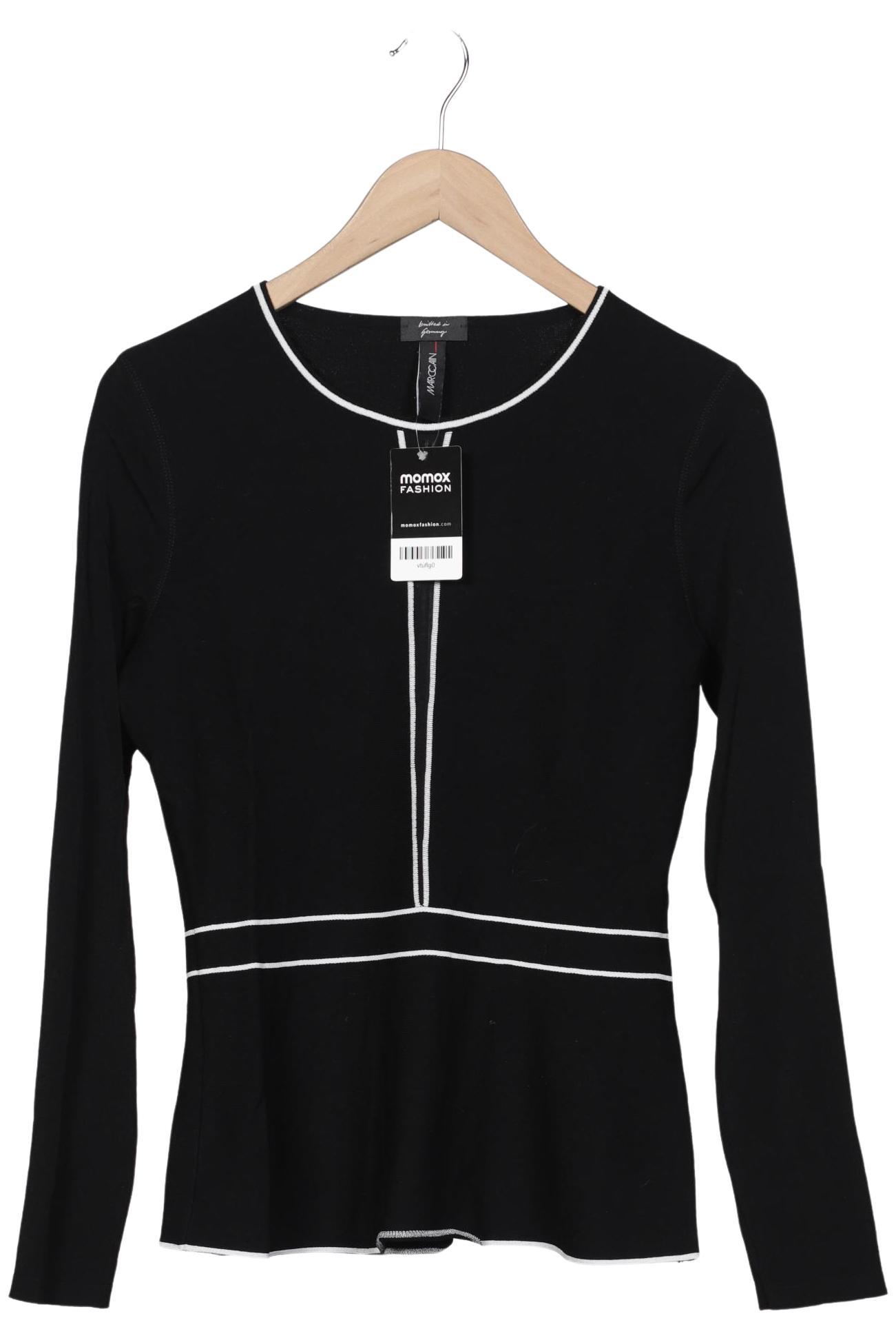 

Marc Cain Damen Langarmshirt, schwarz, Gr. 38
