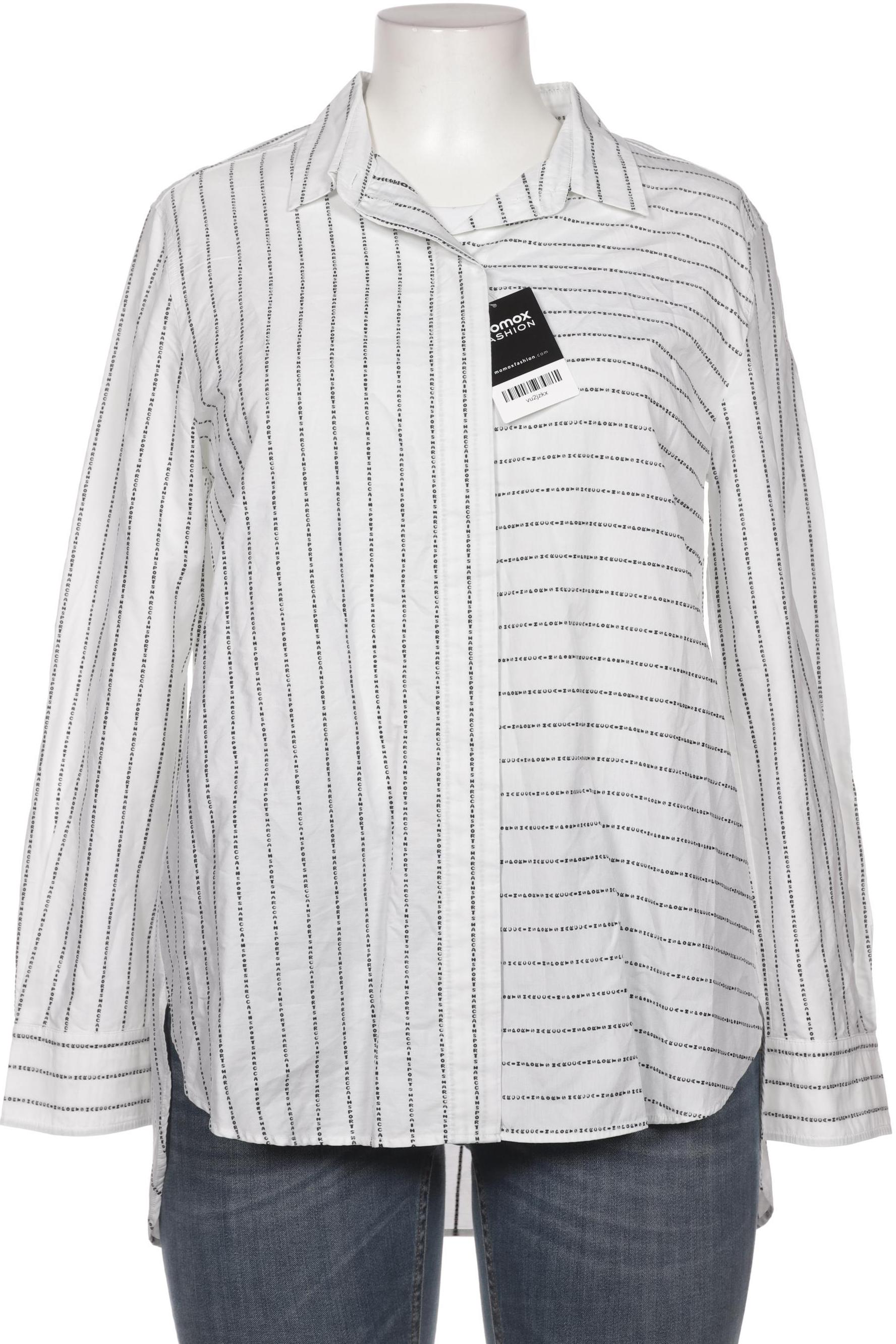 

Marc Cain Damen Bluse, weiß, Gr. 40