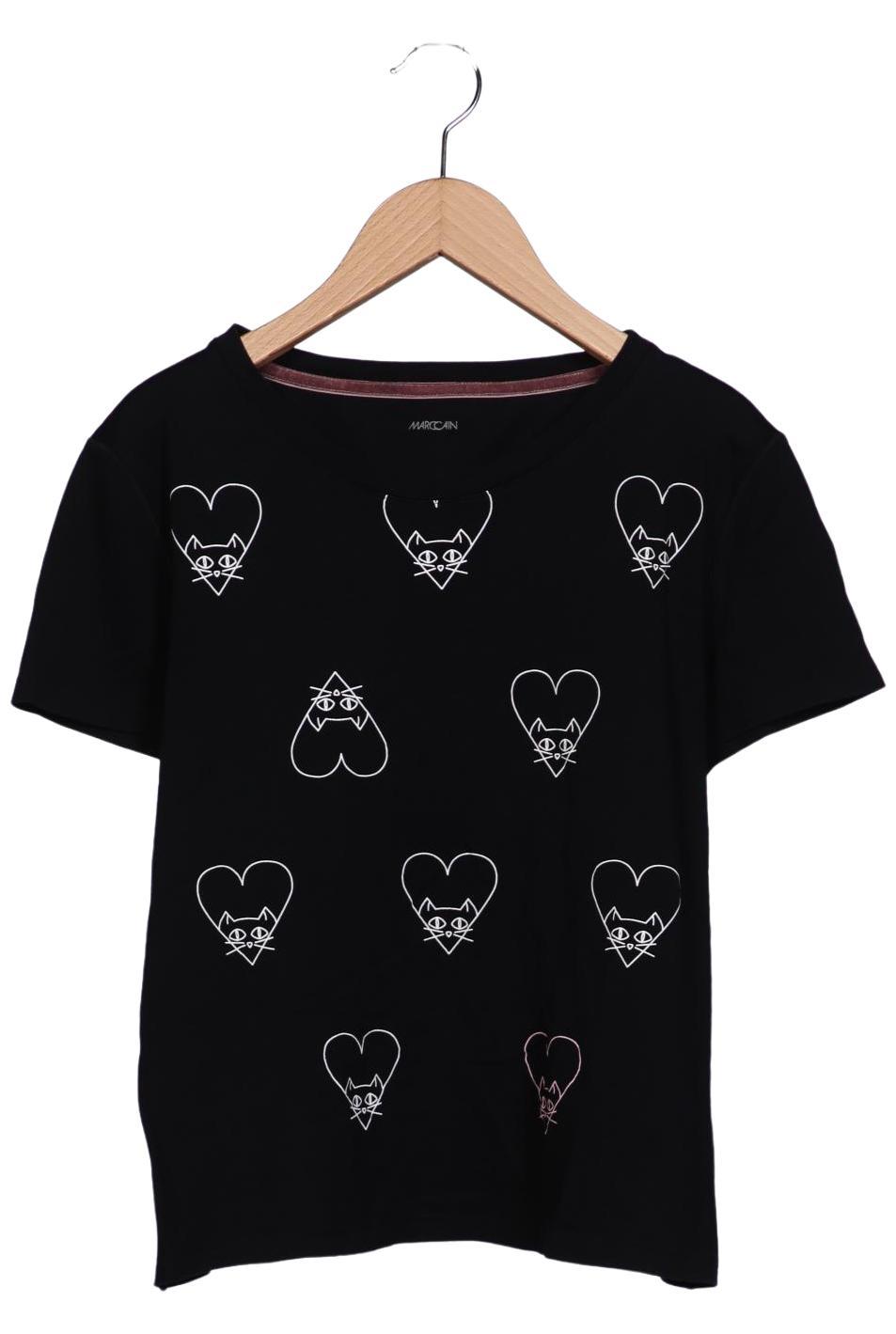 

Marc Cain Damen T-Shirt, schwarz, Gr. 40