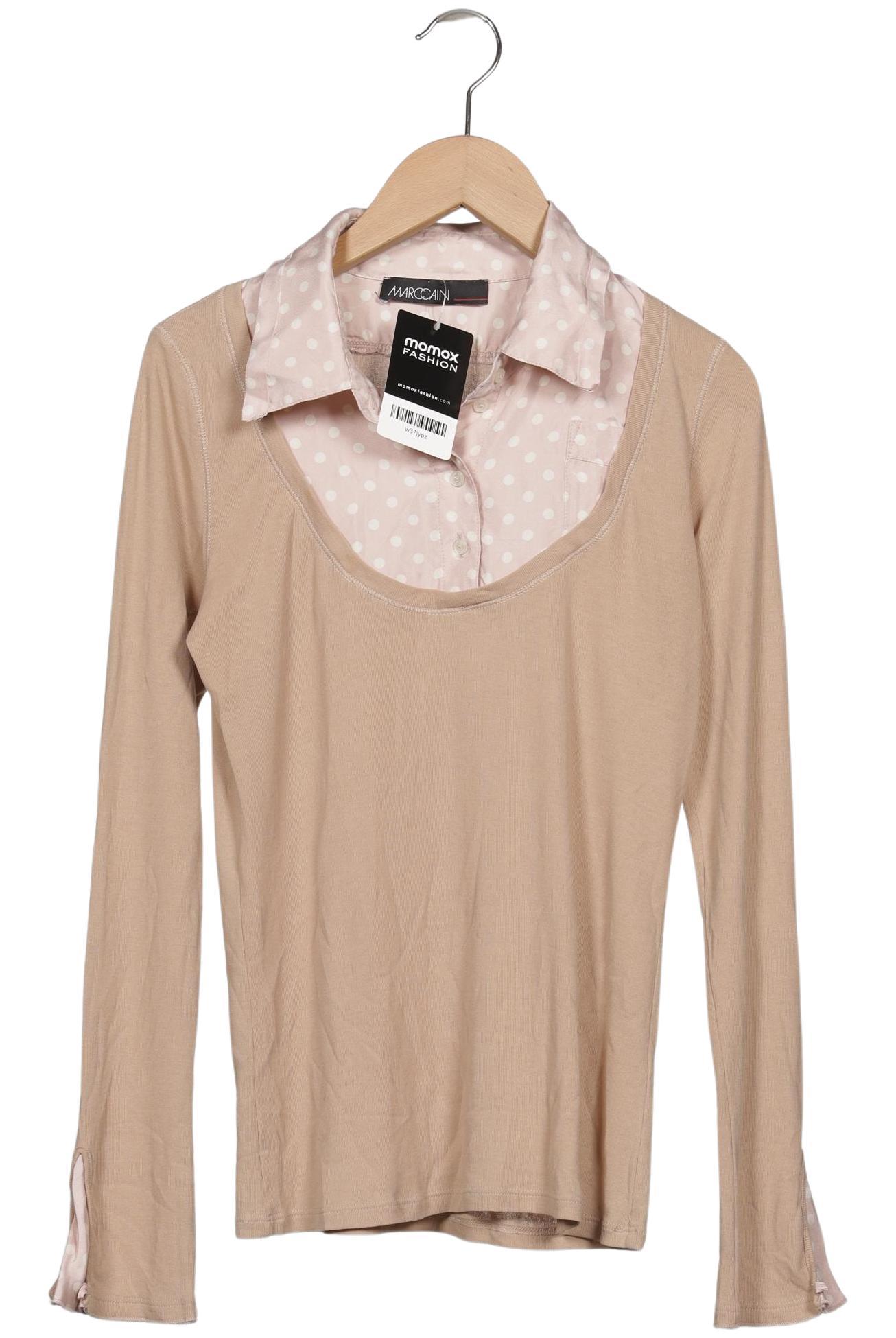 

Marc Cain Damen Langarmshirt, beige, Gr. 32