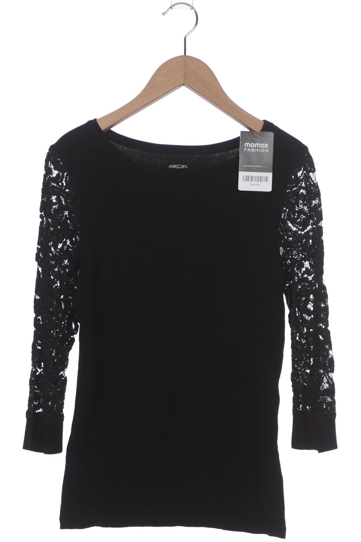 

Marc Cain Damen Langarmshirt, schwarz, Gr. 38