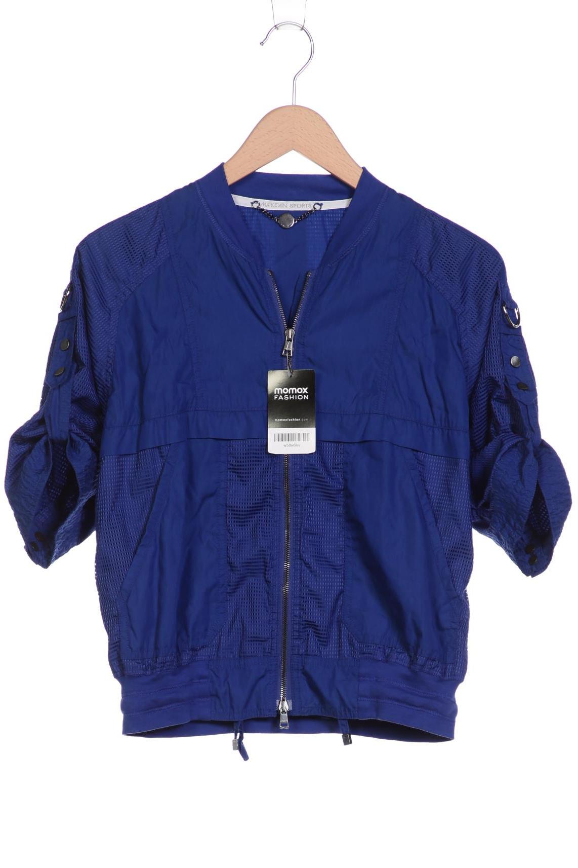 

Marc Cain Damen Jacke, blau, Gr. 38