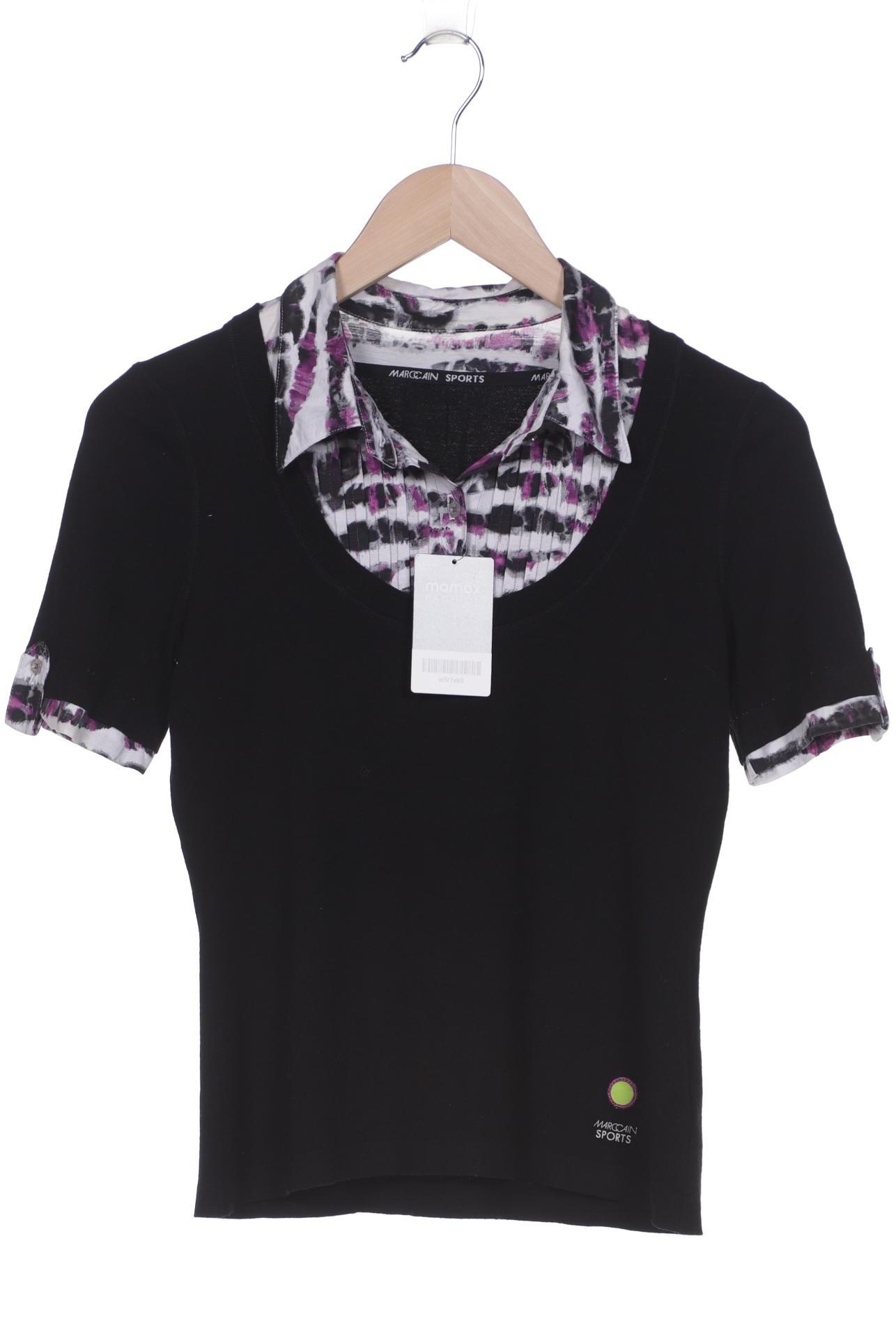 

Marc Cain Damen Poloshirt, schwarz