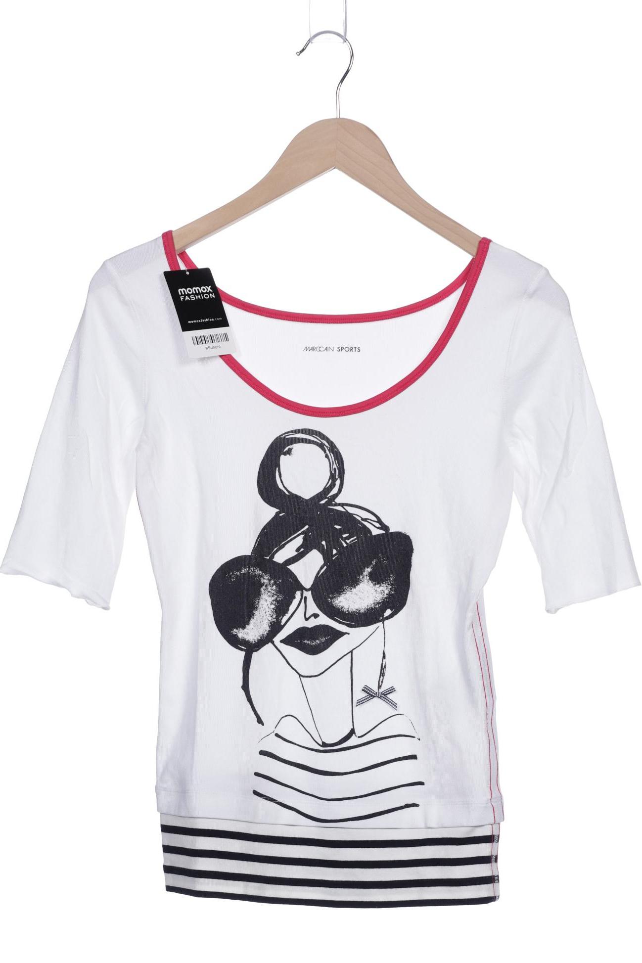 

Marc Cain Damen T-Shirt, weiß, Gr. 38