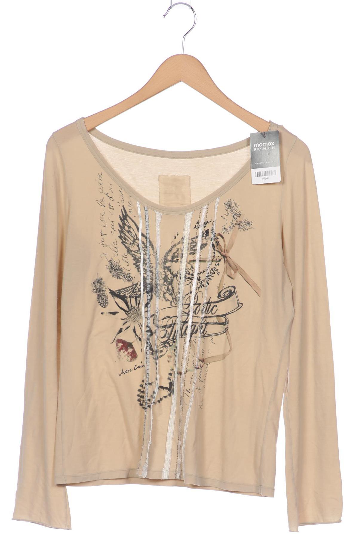 

Marc Cain Damen Langarmshirt, beige, Gr. 42