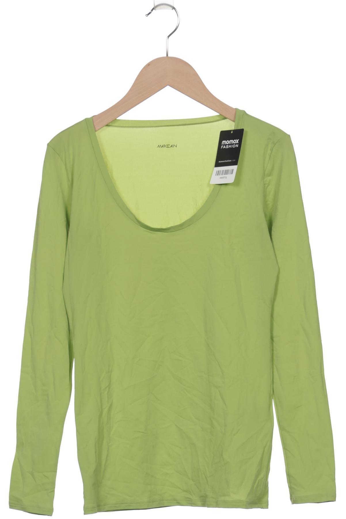 

Marc Cain Damen Langarmshirt, hellgrün, Gr. 34