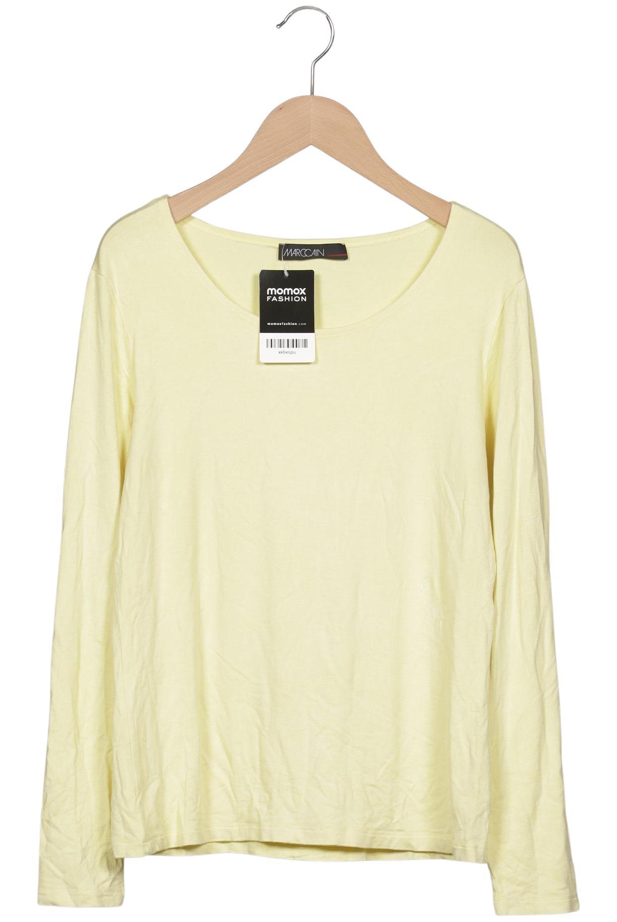 

Marc Cain Damen Langarmshirt, gelb, Gr. 42
